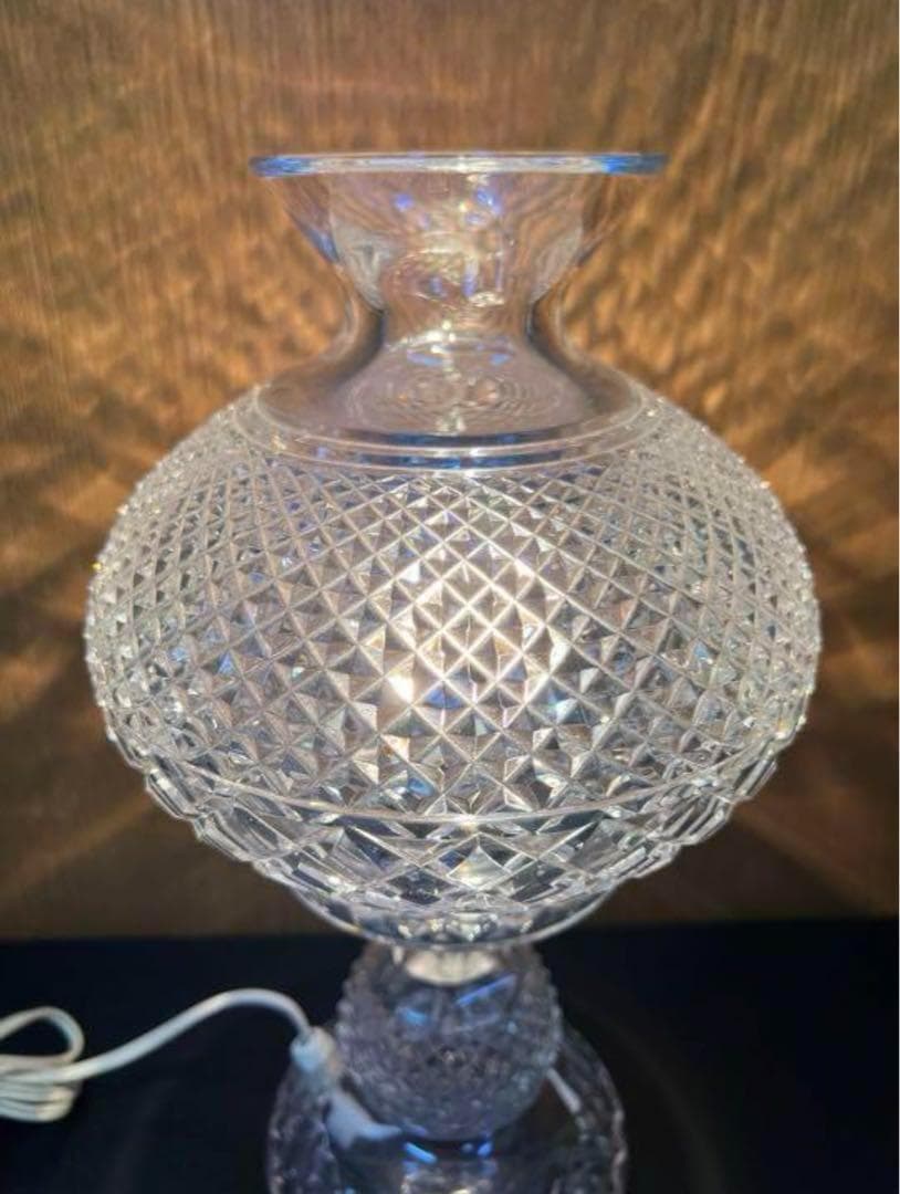 【超希少】ウォーターフォード クリスタル スタンドランプ 