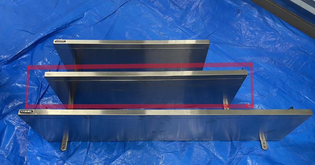 【業務用】 タニコー　上棚　90㎝　一段　ステンレス【タニコー】