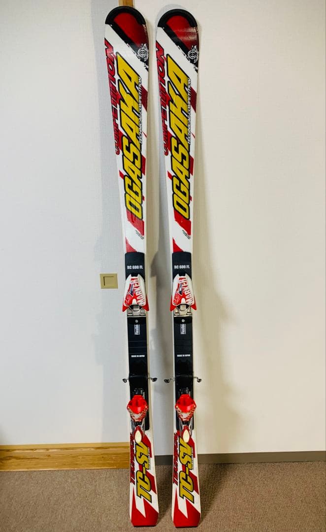 【美品】オガサカ TC-SV 165cm RC600FL マーカーCOMP12