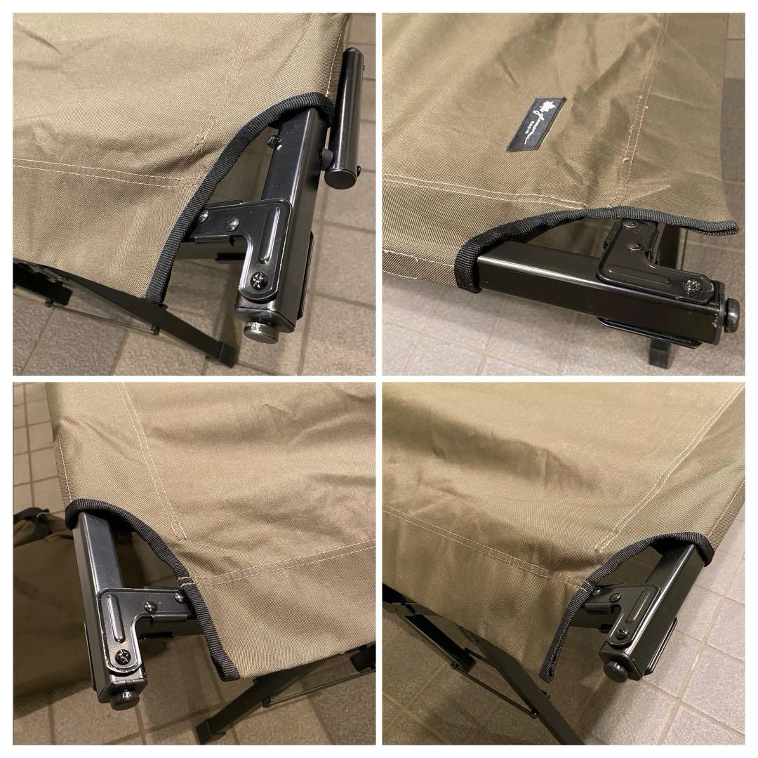 送料込み！ロゴス グランベーシック Bed Style BIG コット 美品✨