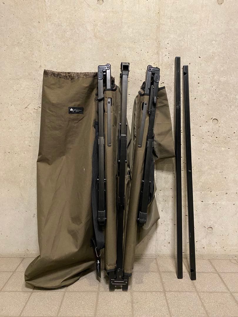 送料込み！ロゴス グランベーシック Bed Style BIG コット 美品✨