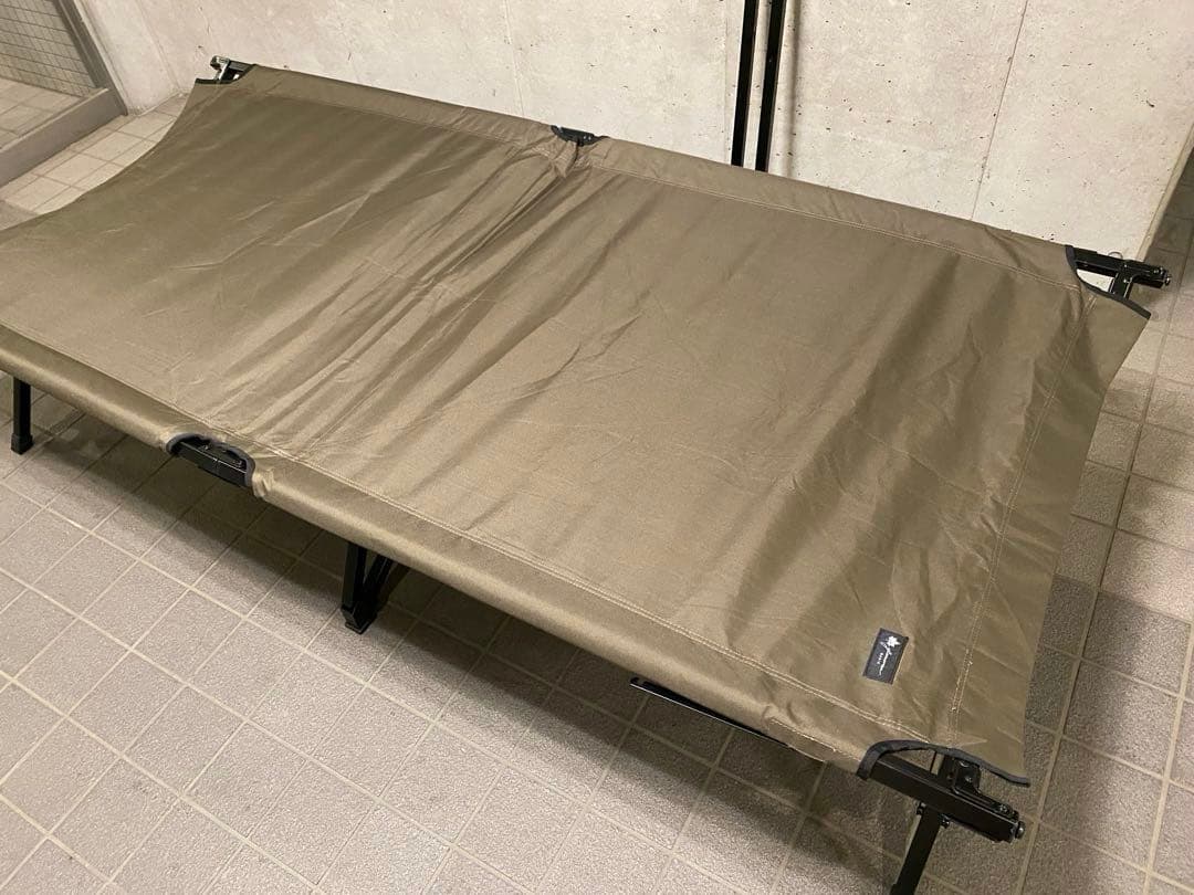 送料込み！ロゴス グランベーシック Bed Style BIG コット 美品✨