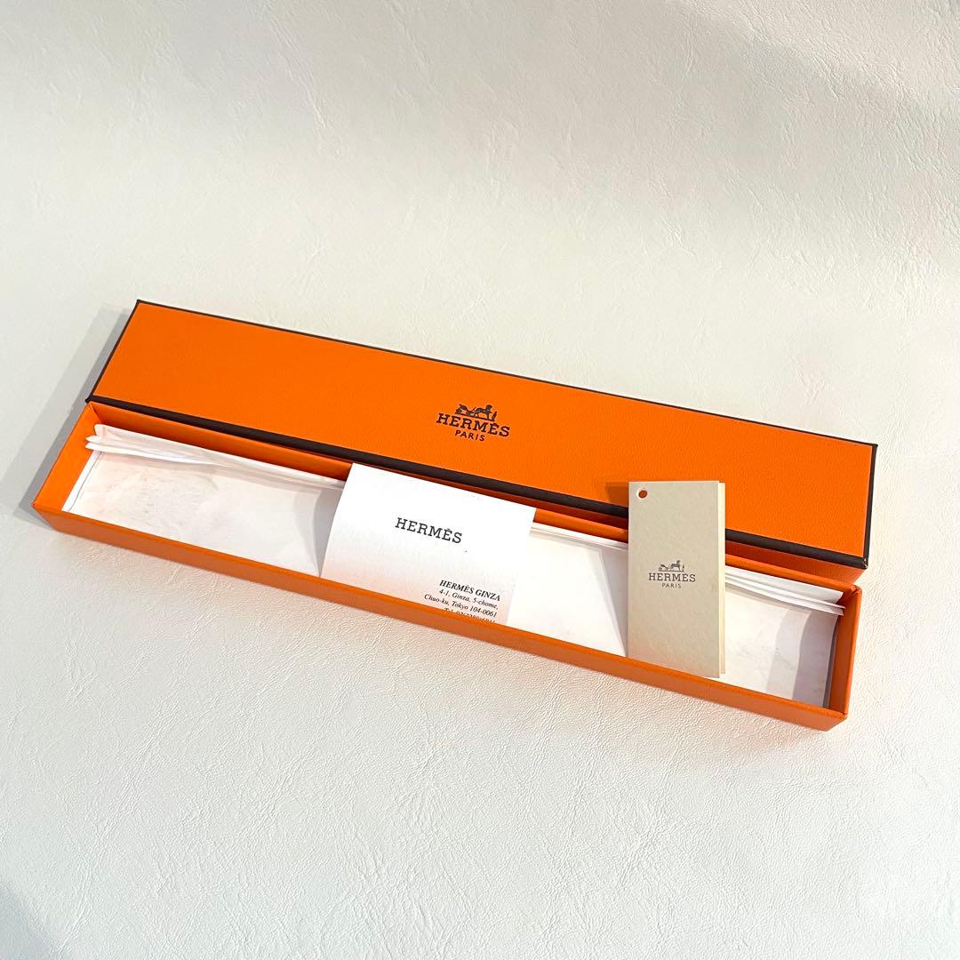 極美品　エルメス　グローブホルダー　セリエ　ブラウン　手袋　小物　レザー　革