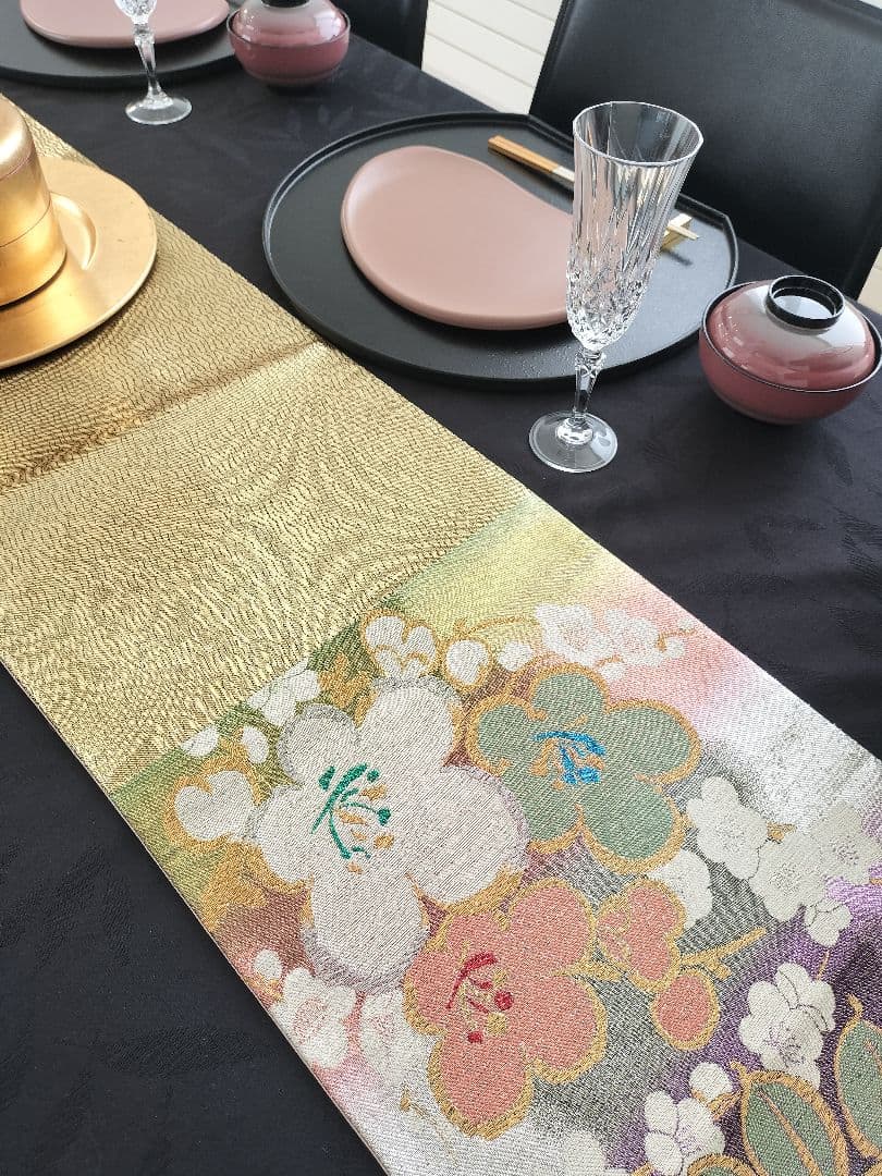 A962★逸品‼️春♡‼️ひな祭り‼️テーブルランナー2m16cm