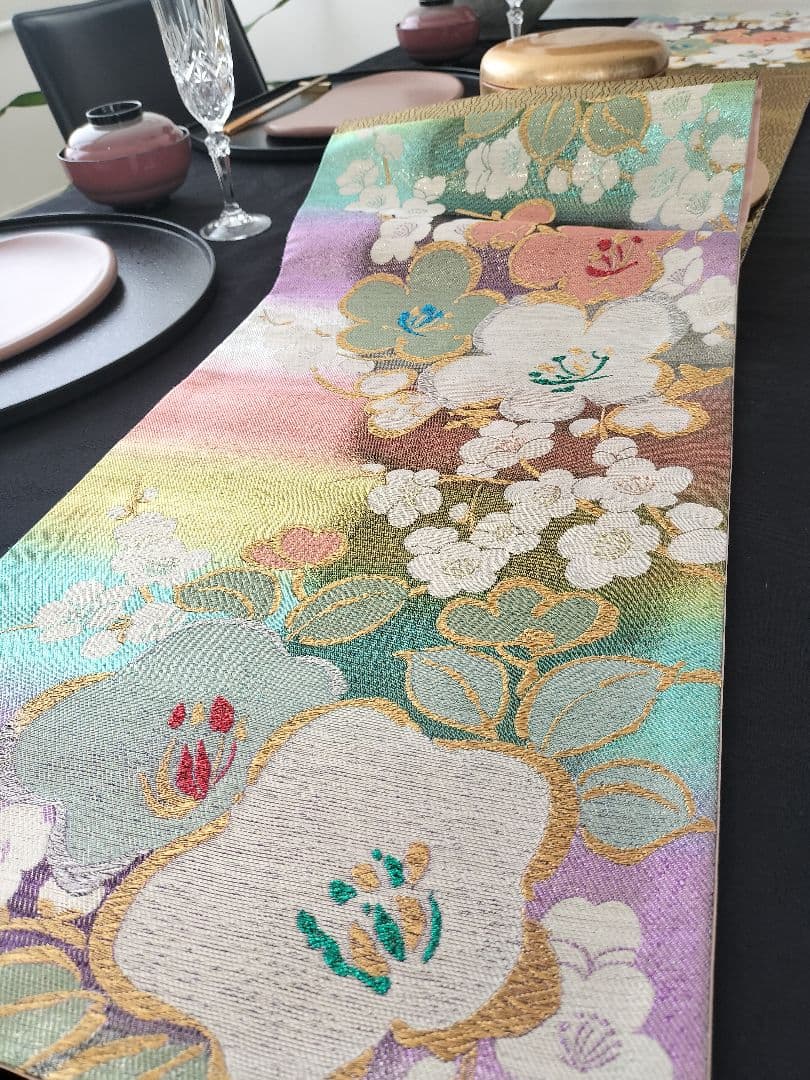 A962★逸品‼️春♡‼️ひな祭り‼️テーブルランナー2m16cm