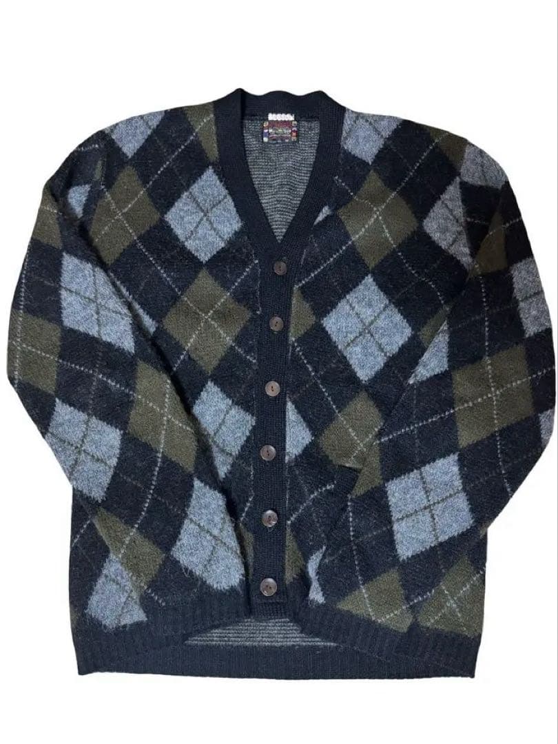 60s McGregor Midnite Sun アーガイル カーディガン