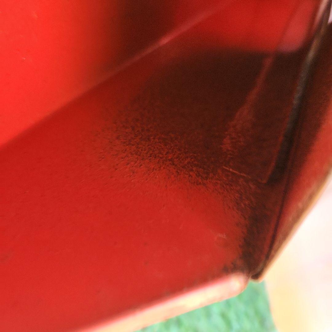 当時物　昭和レトロ　郵便受け　ポスト赤 サビ ジャンクガーデン