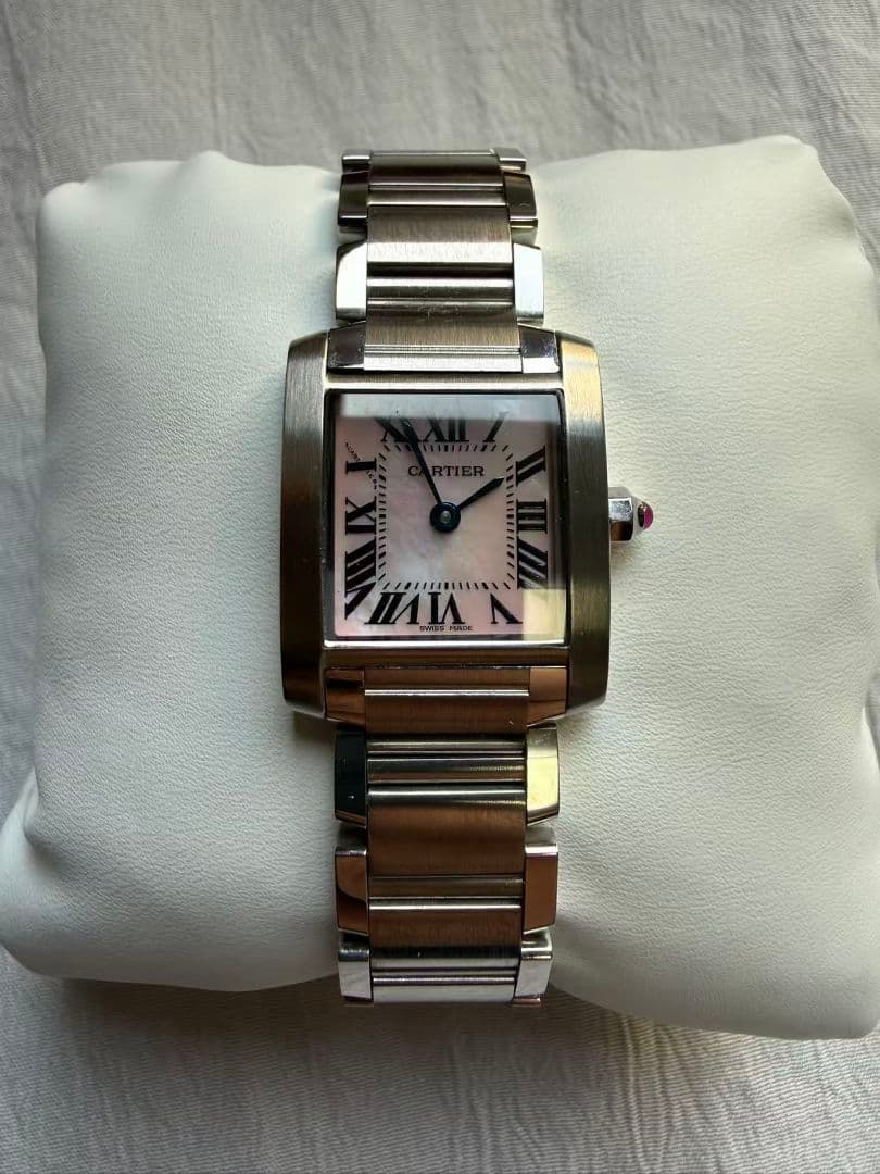 カルティエ タンクフランセーズSM W51028Q3 レディース 腕時計