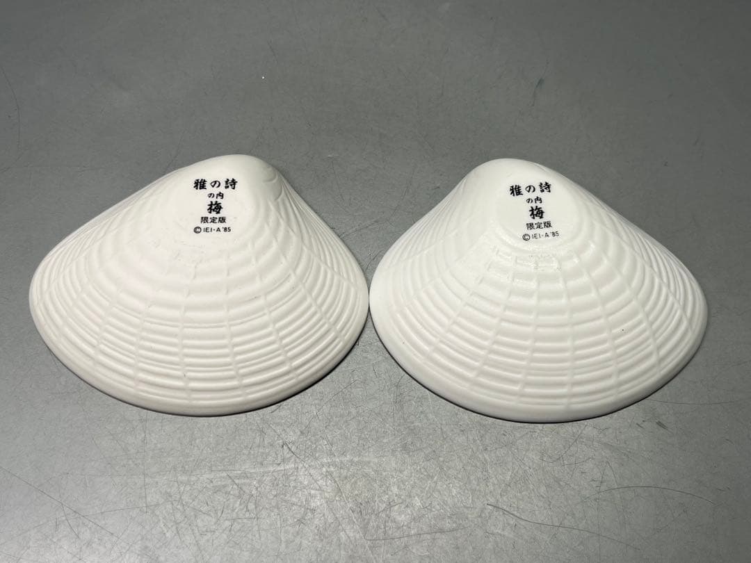 貝合わせ　貝皿　24枚(12組)入り　貝桶　六段　雛祭り