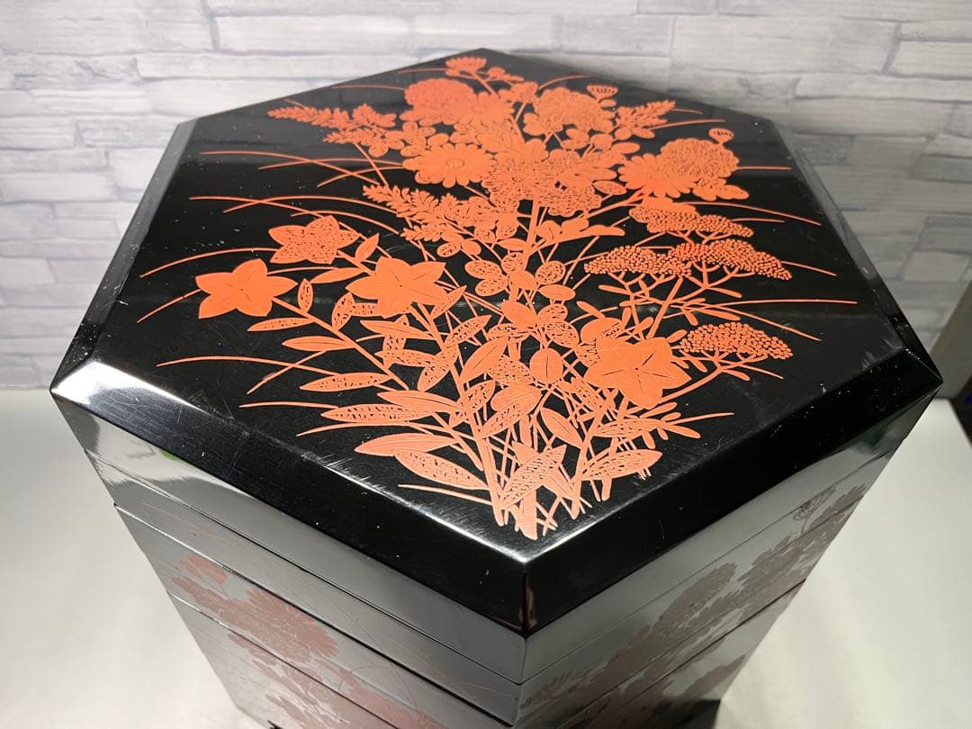 貝合わせ　貝皿　24枚(12組)入り　貝桶　六段　雛祭り