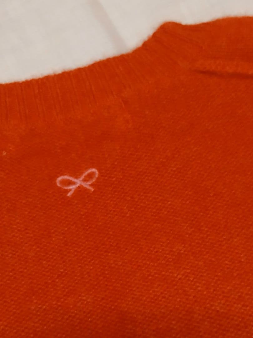 【新品未使用】ユニクロ アニヤハインドマーチ カシミヤセーター M 赤