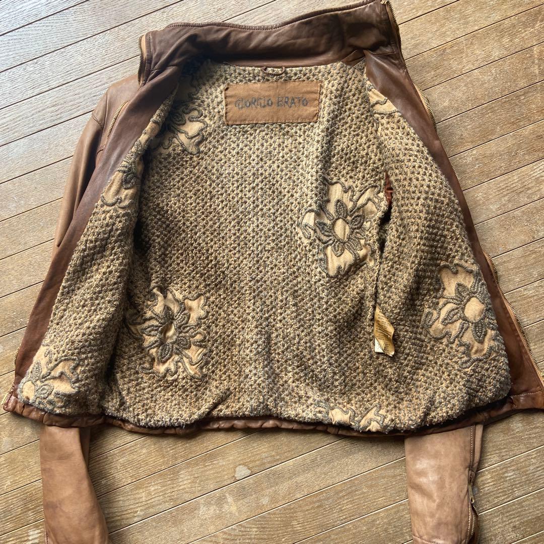 ジョルジオブラット　レザージャケット