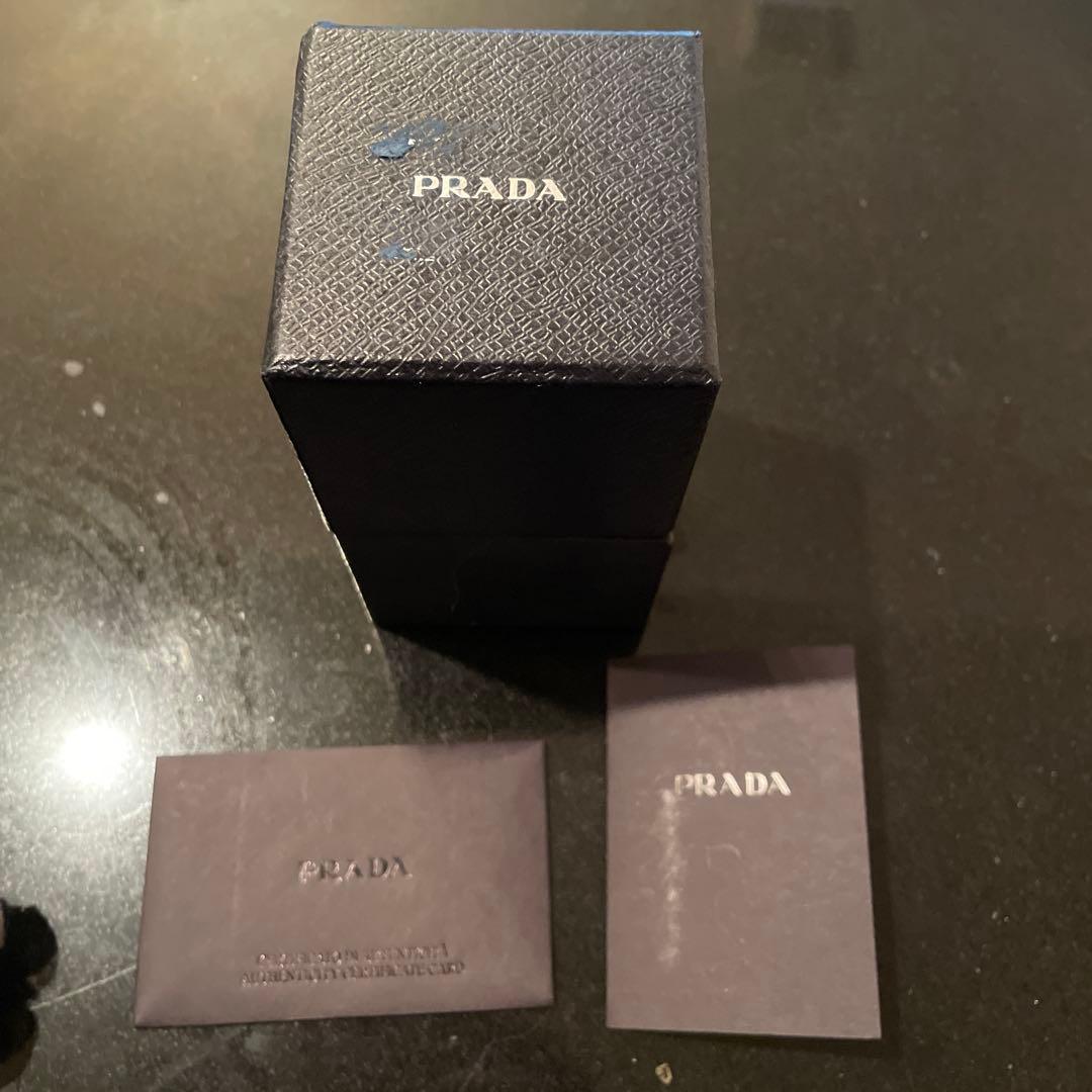 chary PRADA ヒョウ柄 ぬいぐるみキーホルダー
