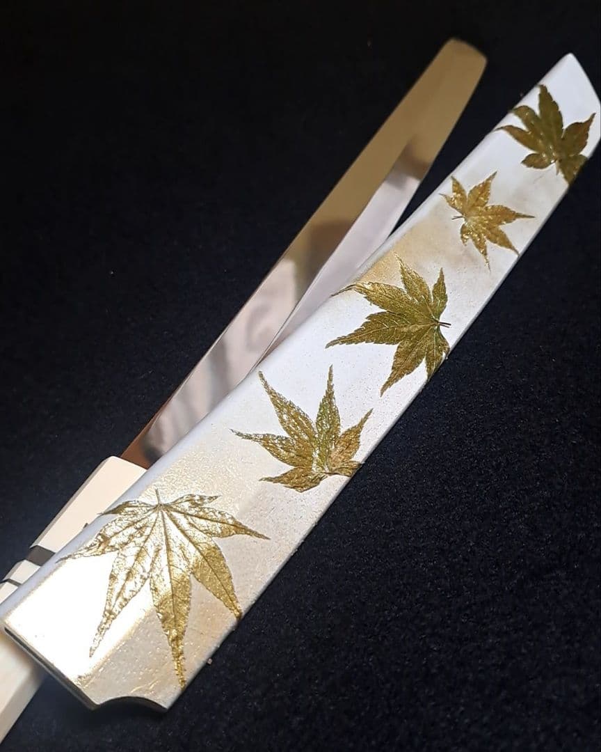 ぐ*ー様 ステン本焼 先丸 尺寸 V金10号 全鏡面仕上げ 刺身包丁 和包丁 鞘