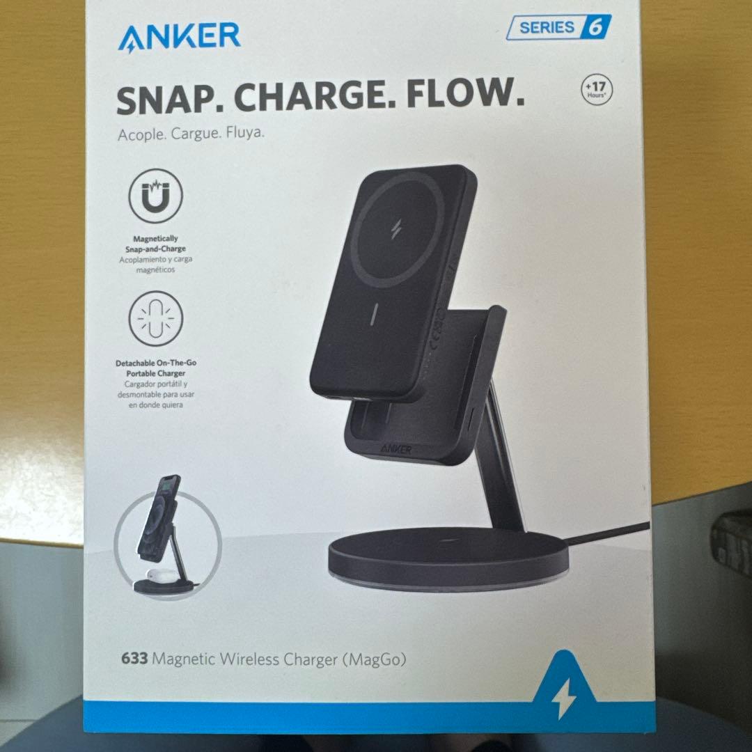 新品 Anker 633 Magnetic Wireless Charger