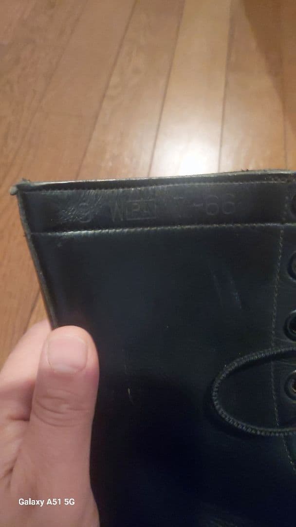 67年製 米軍 ベトナム戦争 海兵隊 レザーコンバットブーツ デッドストック