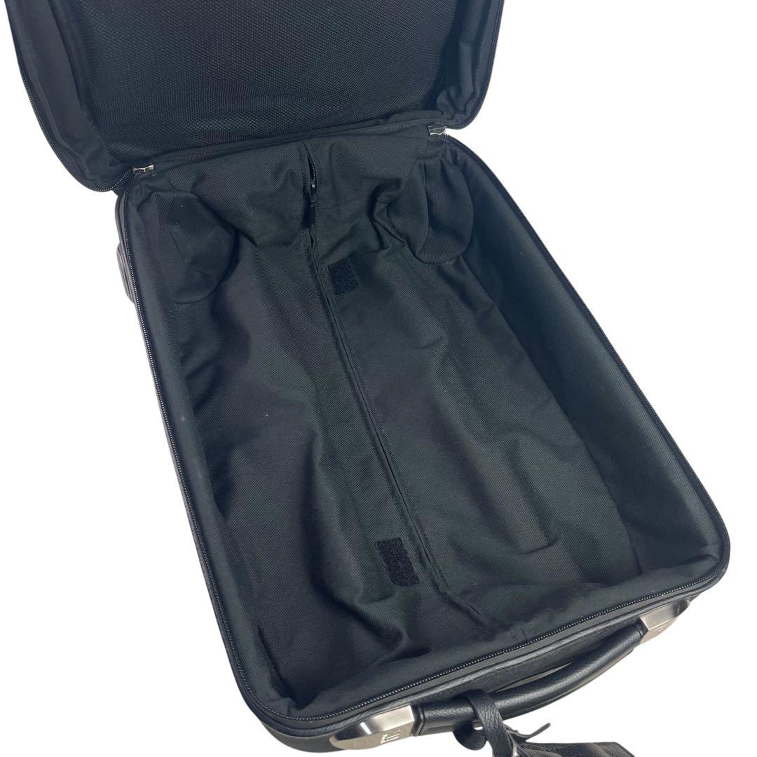 【希少】美品 ダンヒル dunhill レザー キャリーバッグ ブラック