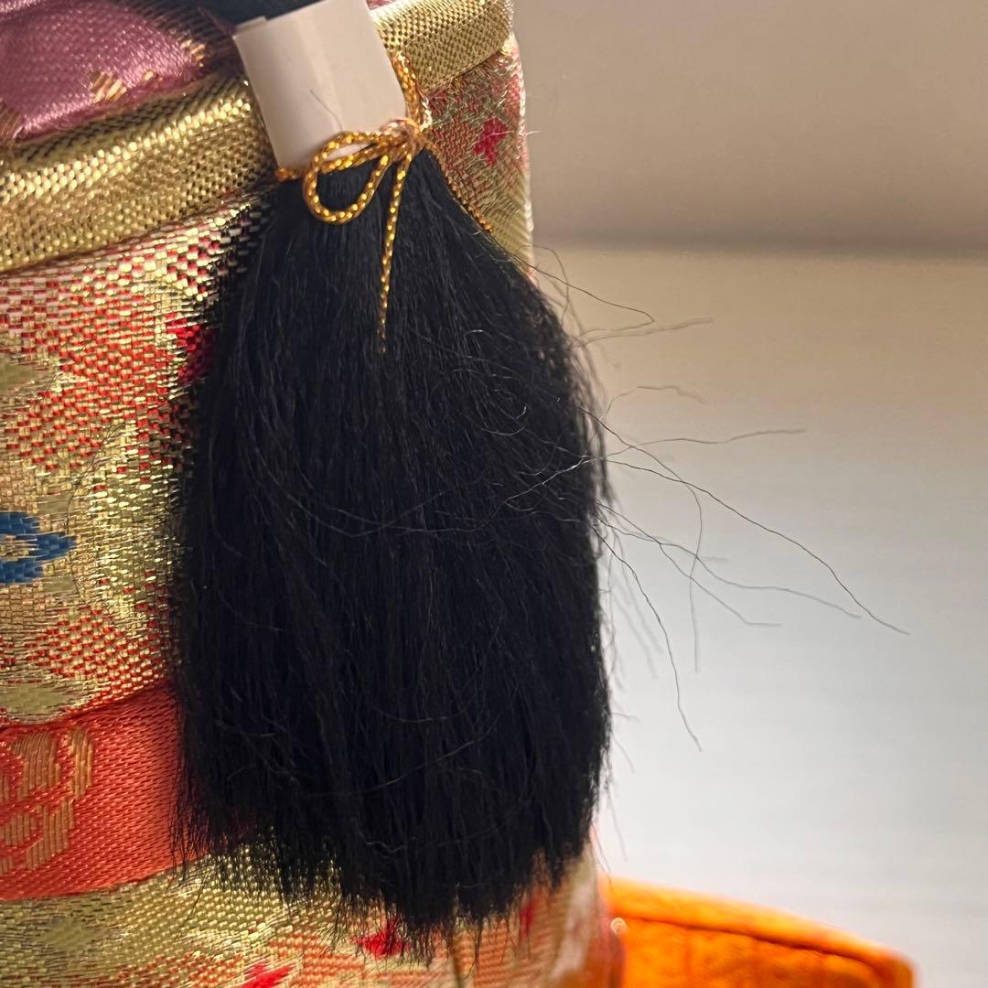 東芸芳山　きめこみ人形　木目込み雛人形　立ひな　桃山　ひな祭り　雛飾り　レトロ