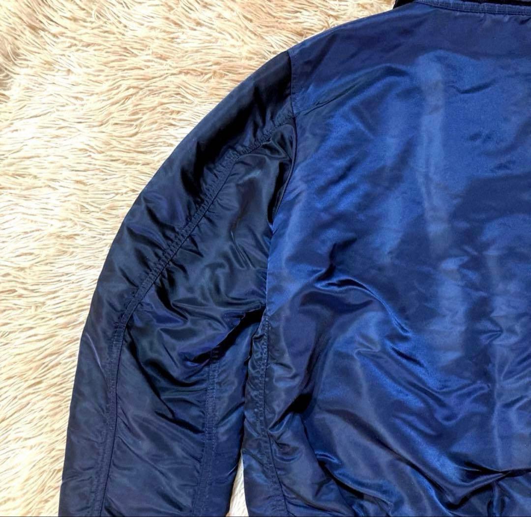 ALPHA INDUSTRIES ネイビー ジャケット L