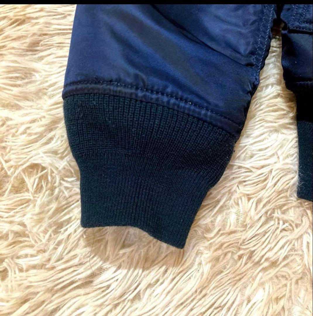 ALPHA INDUSTRIES ネイビー ジャケット L