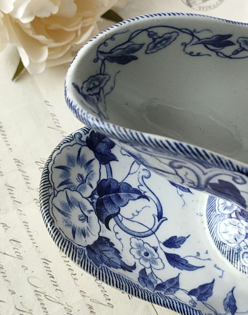 希少　クレイユモントロー　FLORA　ソーシエール　フランスアンティーク