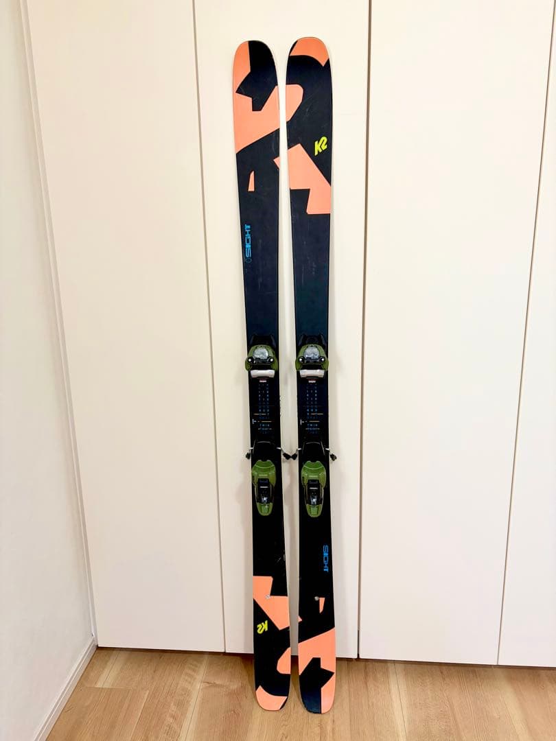 K2 Sight 179cm Marker squire付き　フリースキー