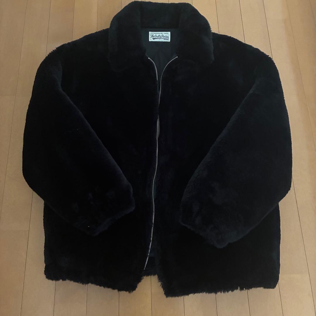 ワコマリア ファージャケット ブラック M 美品