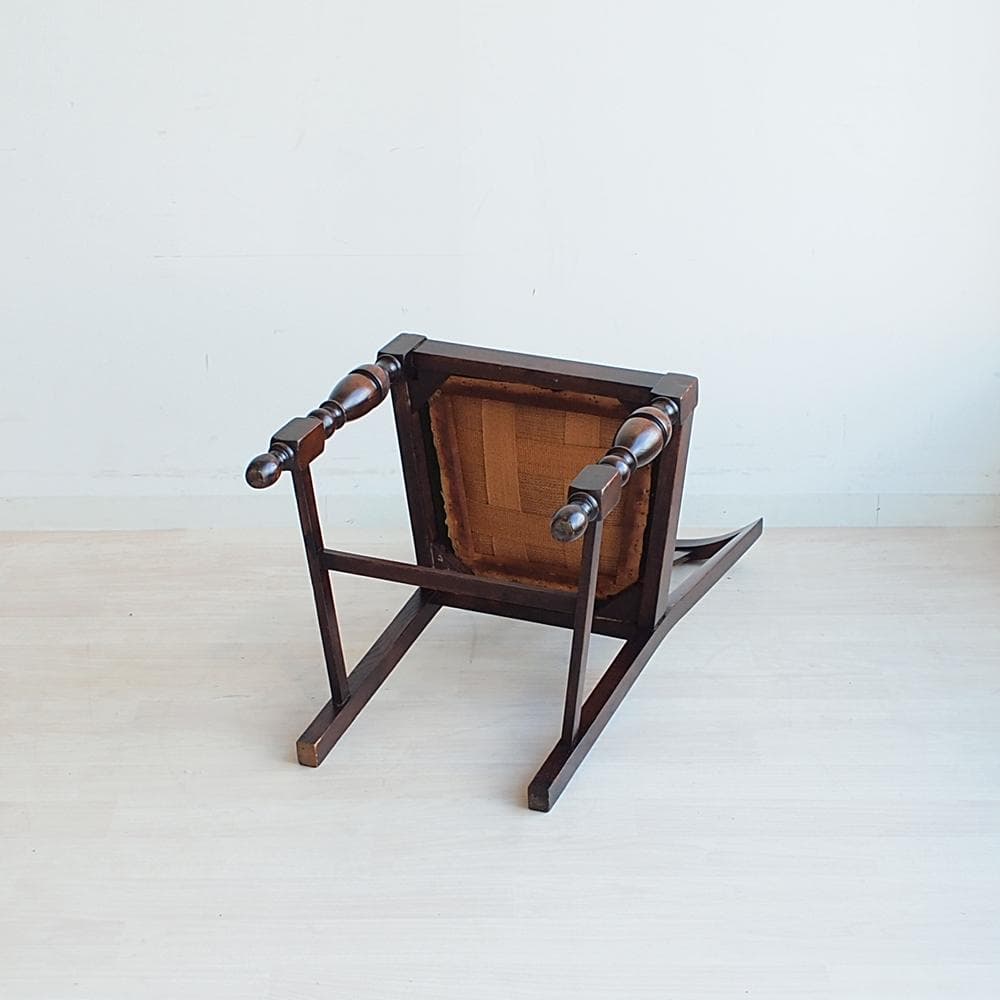 英国アンティーク バルボスレッグのダイニングチェア A オーク材 イギリス