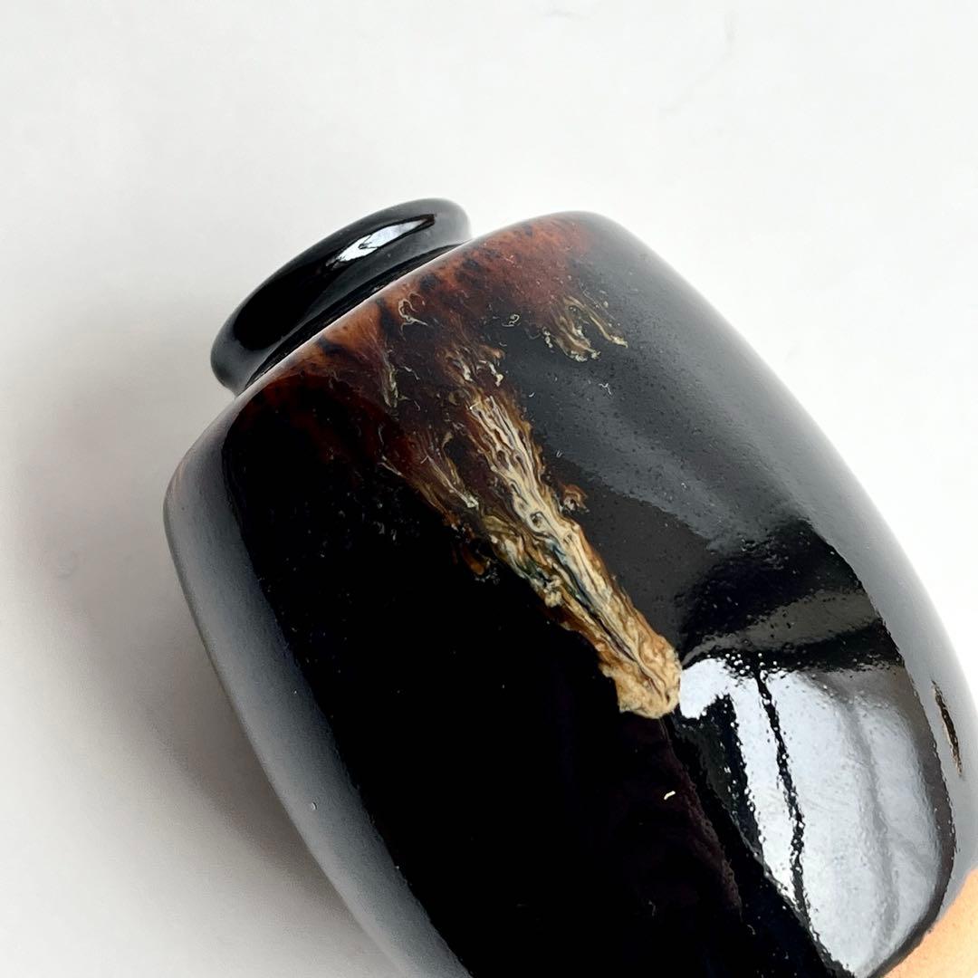 洛東　桶谷定一　肩衡茶入