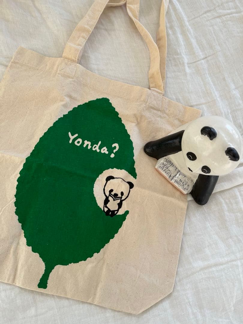 非売品　リサラーソン　パンダ　陶器　yonda? 箱有り　おまけ付き