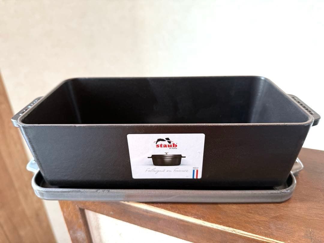 ストウブSTAUB希少廃盤ローフパン/ケーキ＆ブレッドパン新品未使用正規品保証付