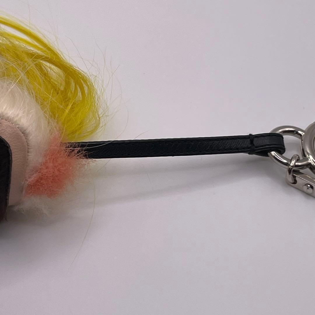 レア FENDI カールラガーフェルド チャーム キーホルダー　フェンディ　箱付