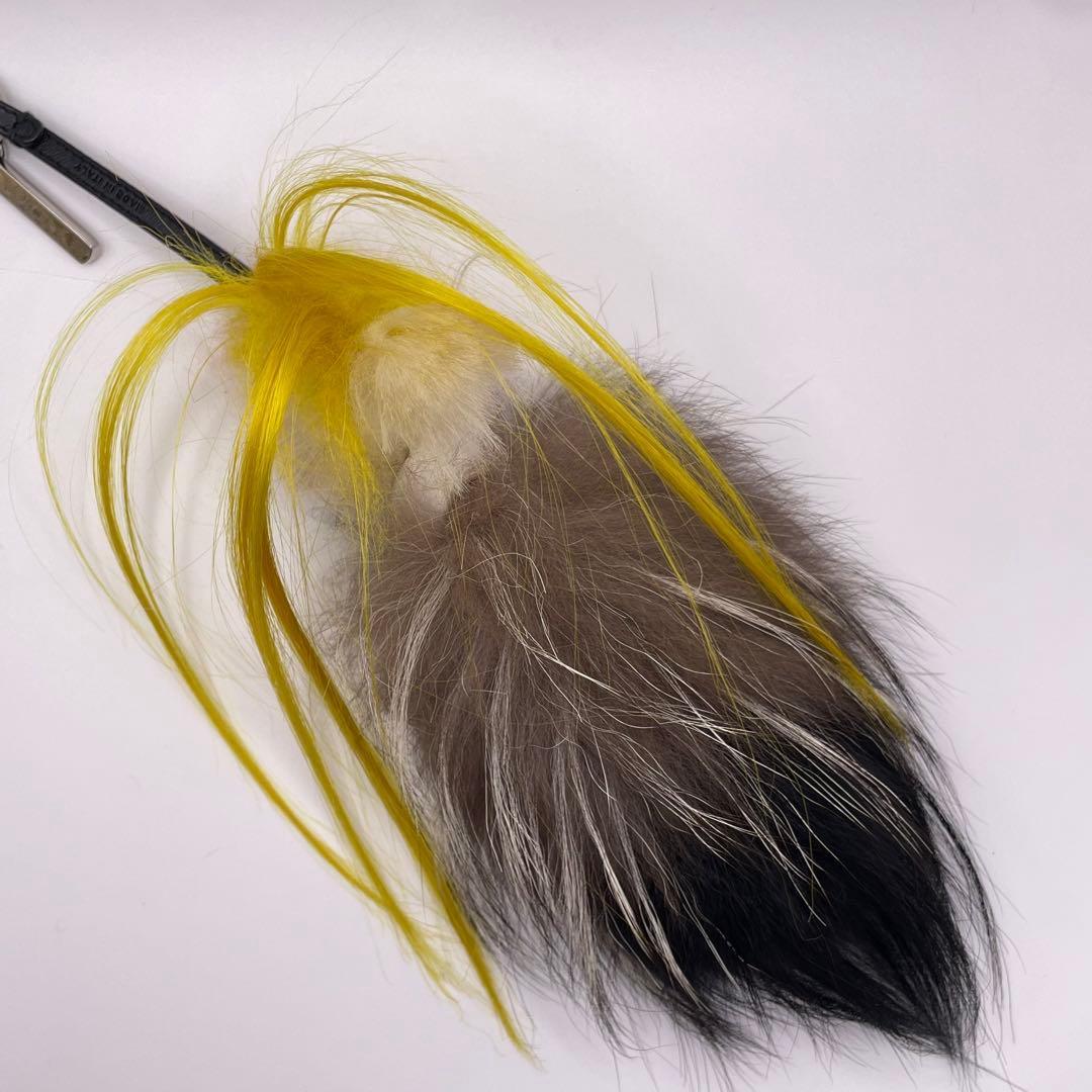 レア FENDI カールラガーフェルド チャーム キーホルダー　フェンディ　箱付