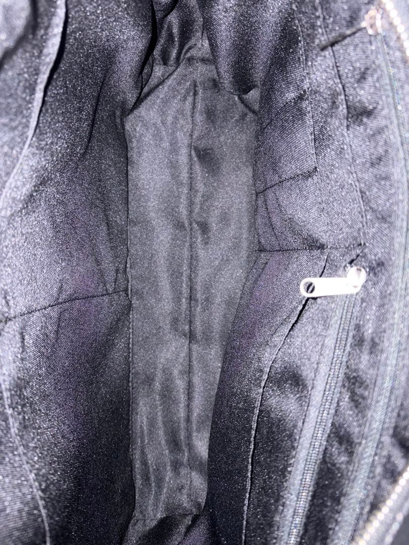 SHIPS シップス　スマート　レザー　トートバッグ　ブラック　黒