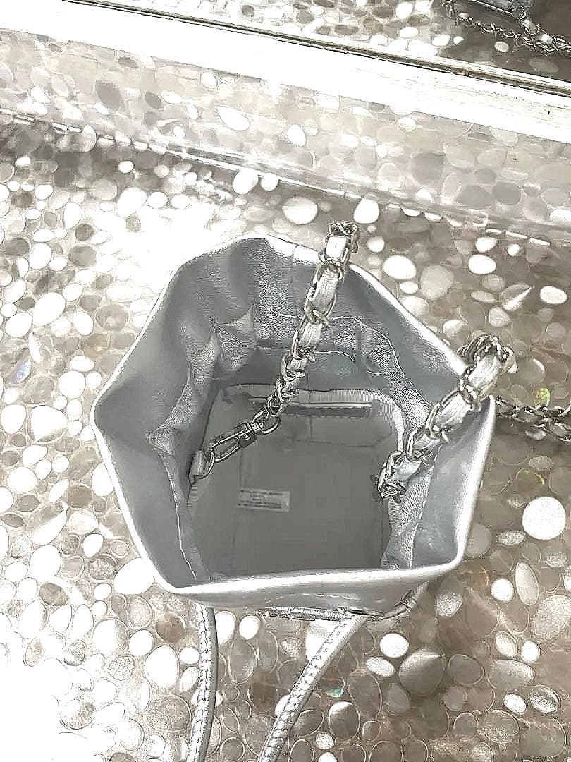 新品未使用！シャネル★CHANEL★非売品★ノベルティ★シルバー★キルティング