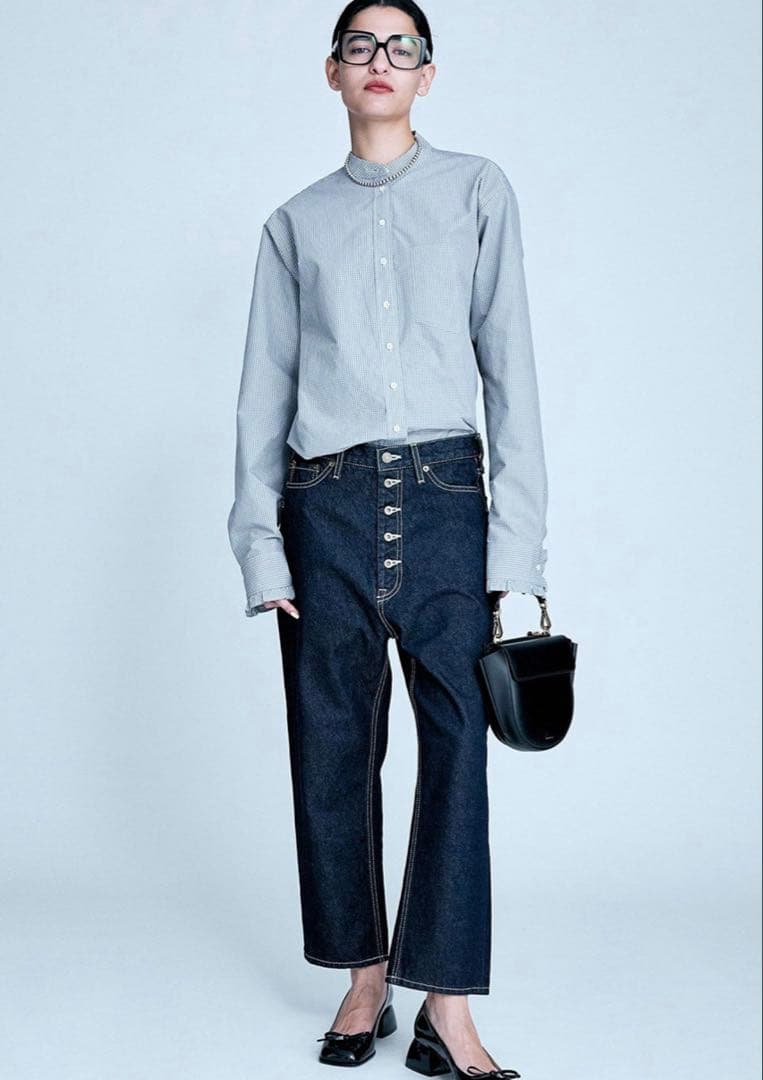 ブリル BRILL ボタンフライデニムパンツ