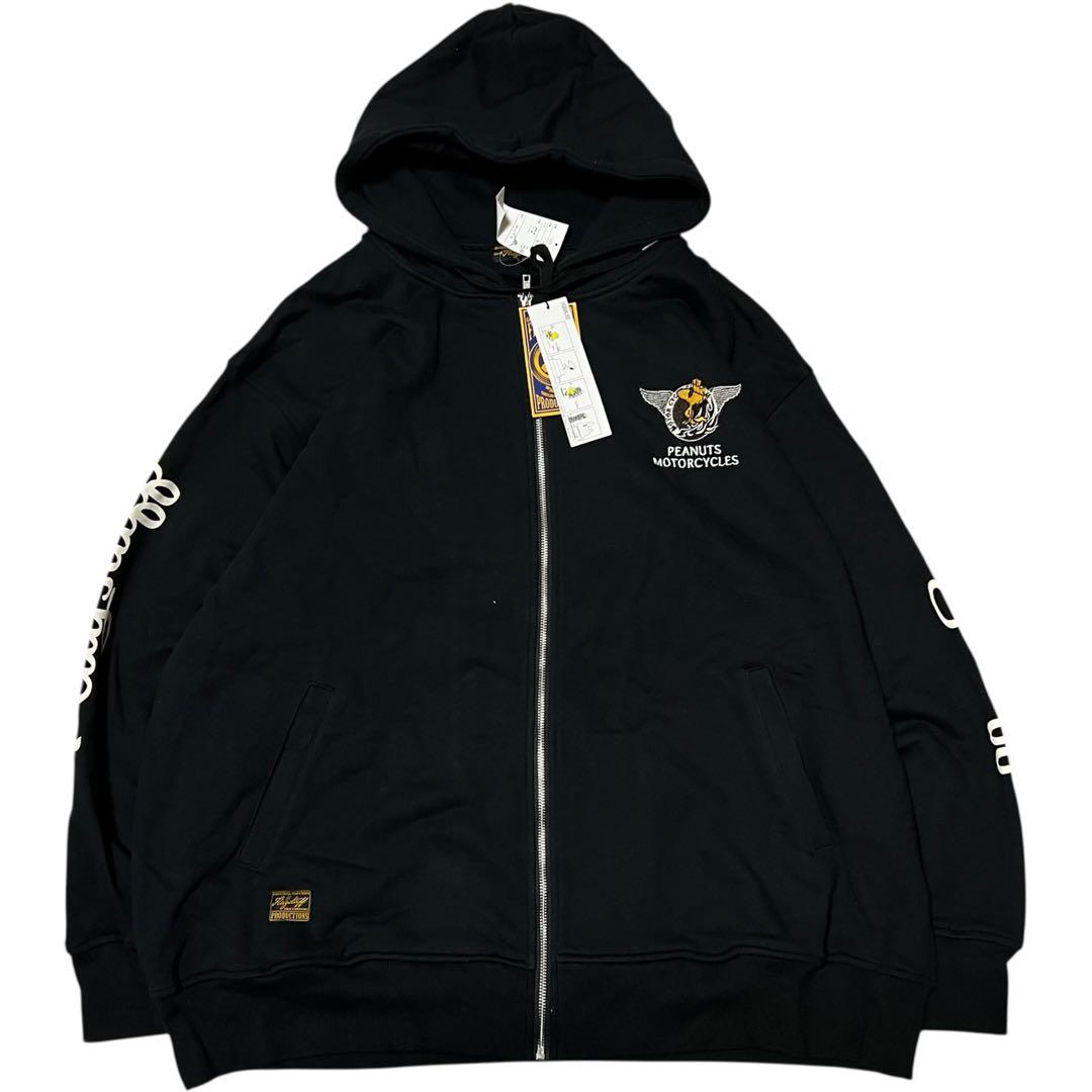 SNOOPY×Flagstaff フーディー アメリカン ウッドストック