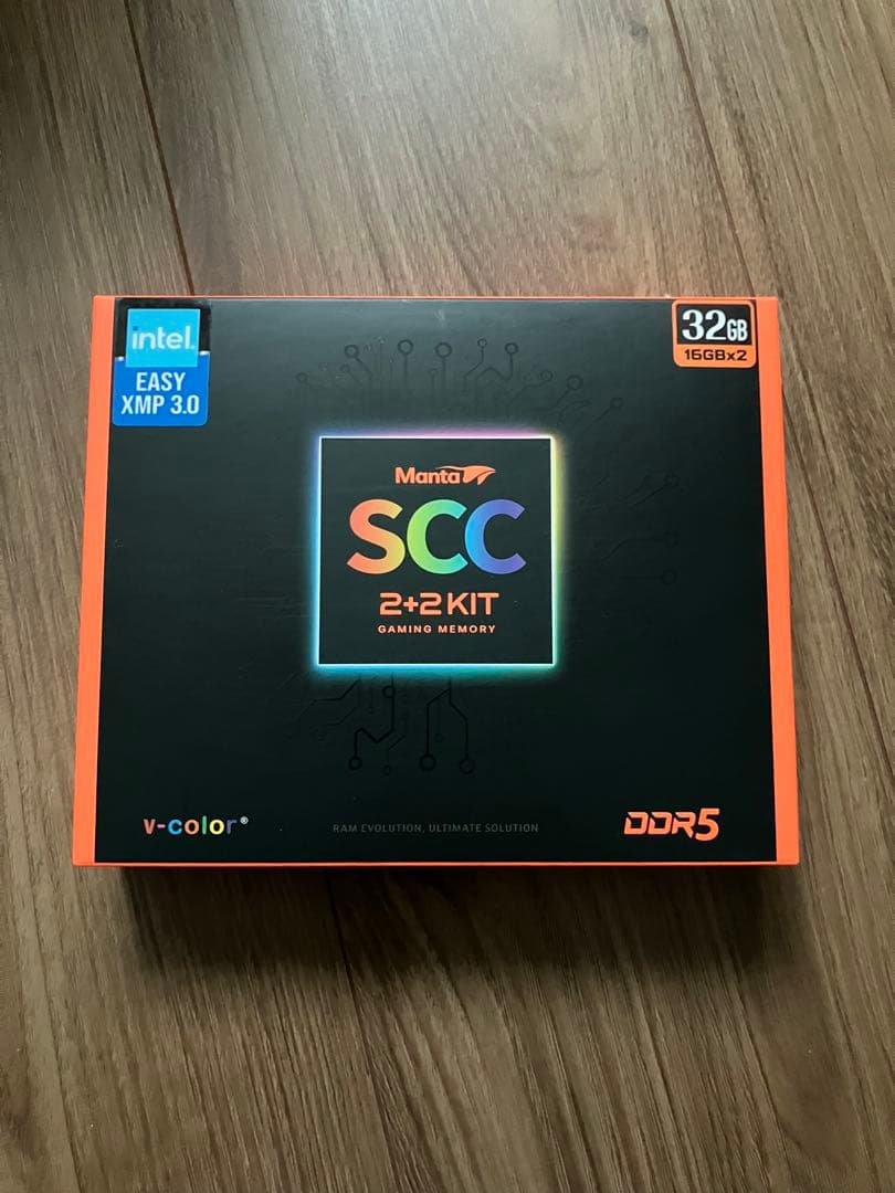 DDR5-6000 32gb(16gb×2+ダミー×2) ホワイト