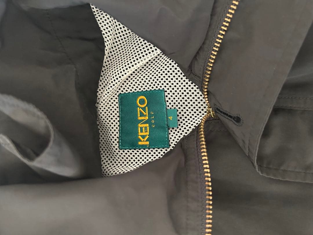 KENZO フード付きジャケット L 黒