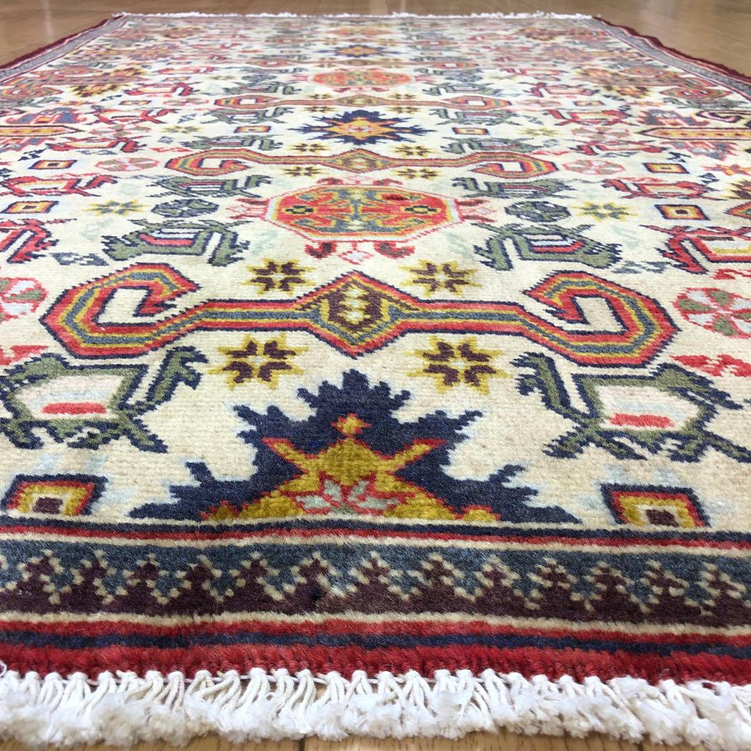 ペルシャ絨毯 ヴィンテージラグ 150×82cm 手織り オールドpersia