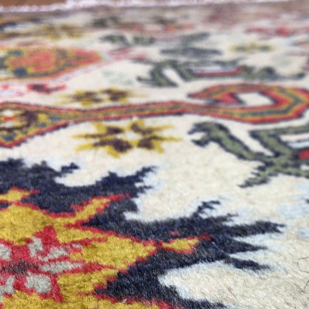 ペルシャ絨毯 ヴィンテージラグ 150×82cm 手織り オールドpersia