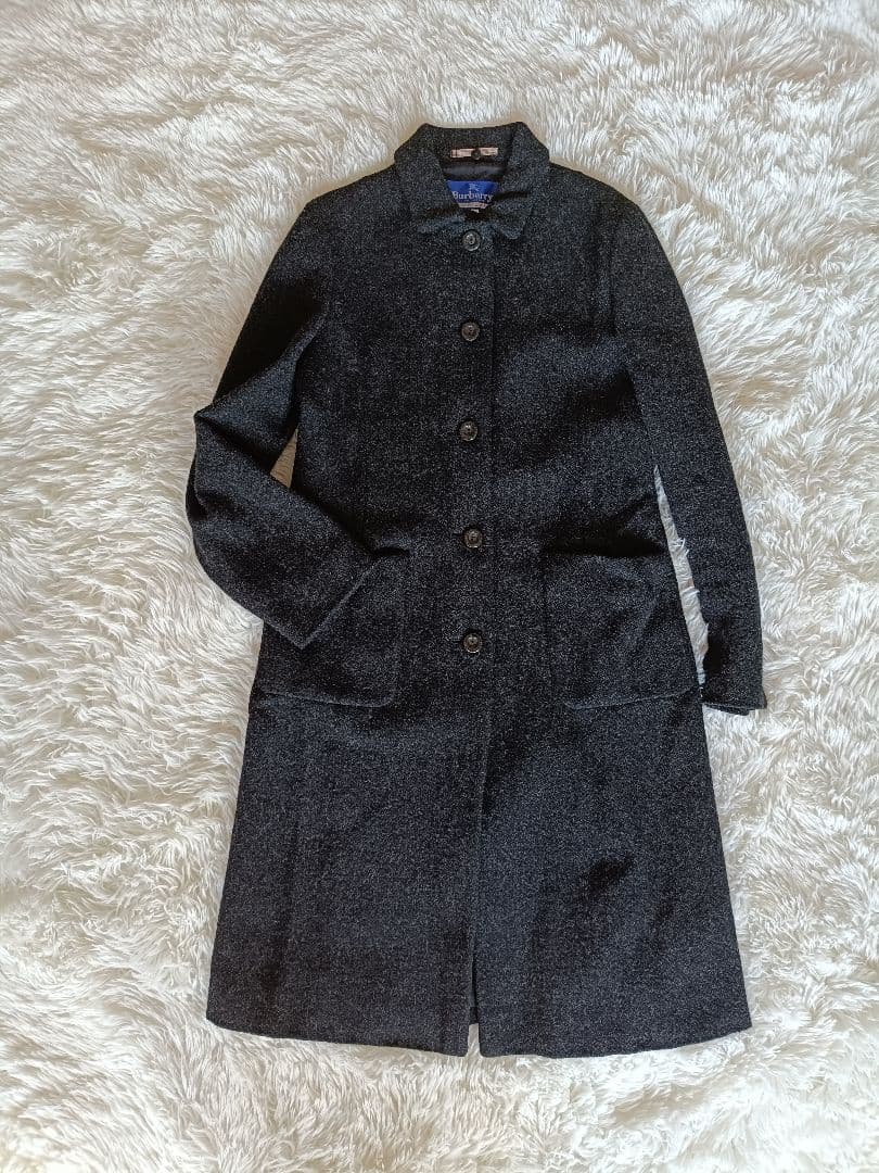 美品上質　 Burberry BLUE LABEL バーバリーブルーレーベル　毛