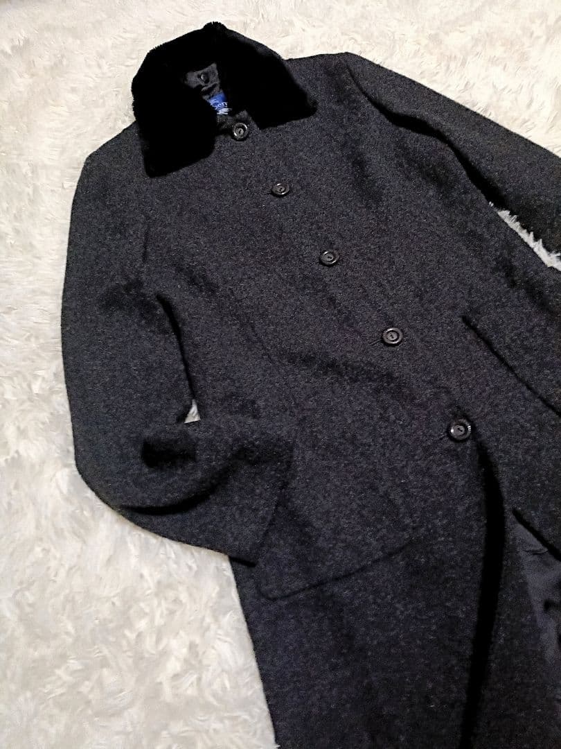 美品上質　 Burberry BLUE LABEL バーバリーブルーレーベル　毛