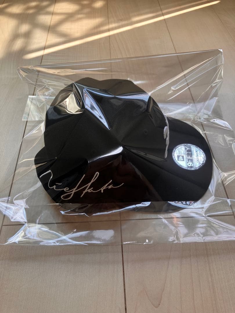 平野紫耀　NEW ERA ブラック キャップ