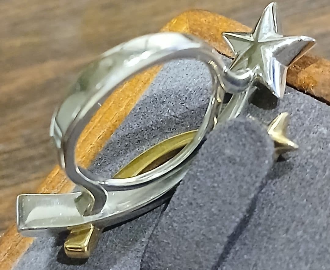 年越しSALE　ココ　シャネル　コメットリング　レア　美品　星　流星　ダイヤ