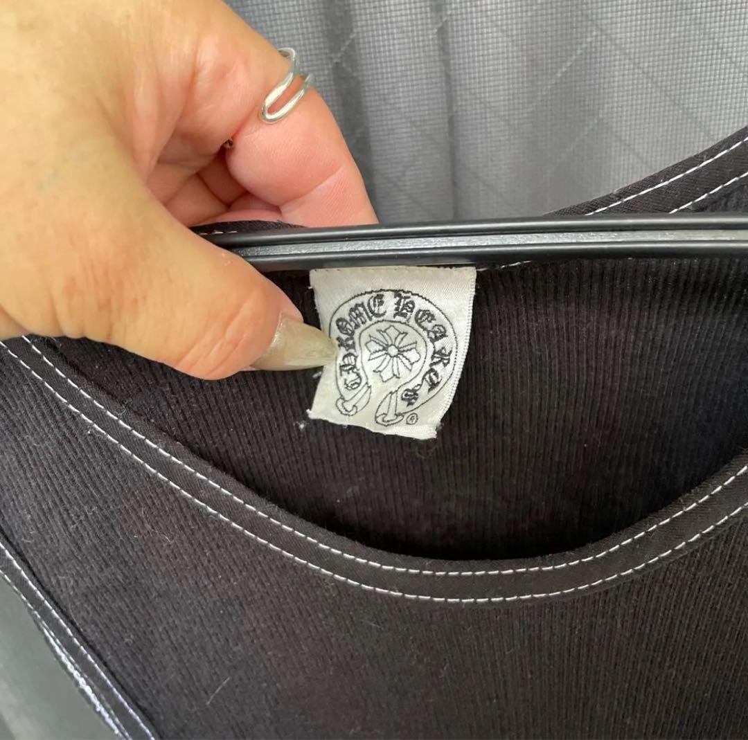 最終価格 廃盤品CHROME HEARTS FUCKYOU ロングタンクトップ
