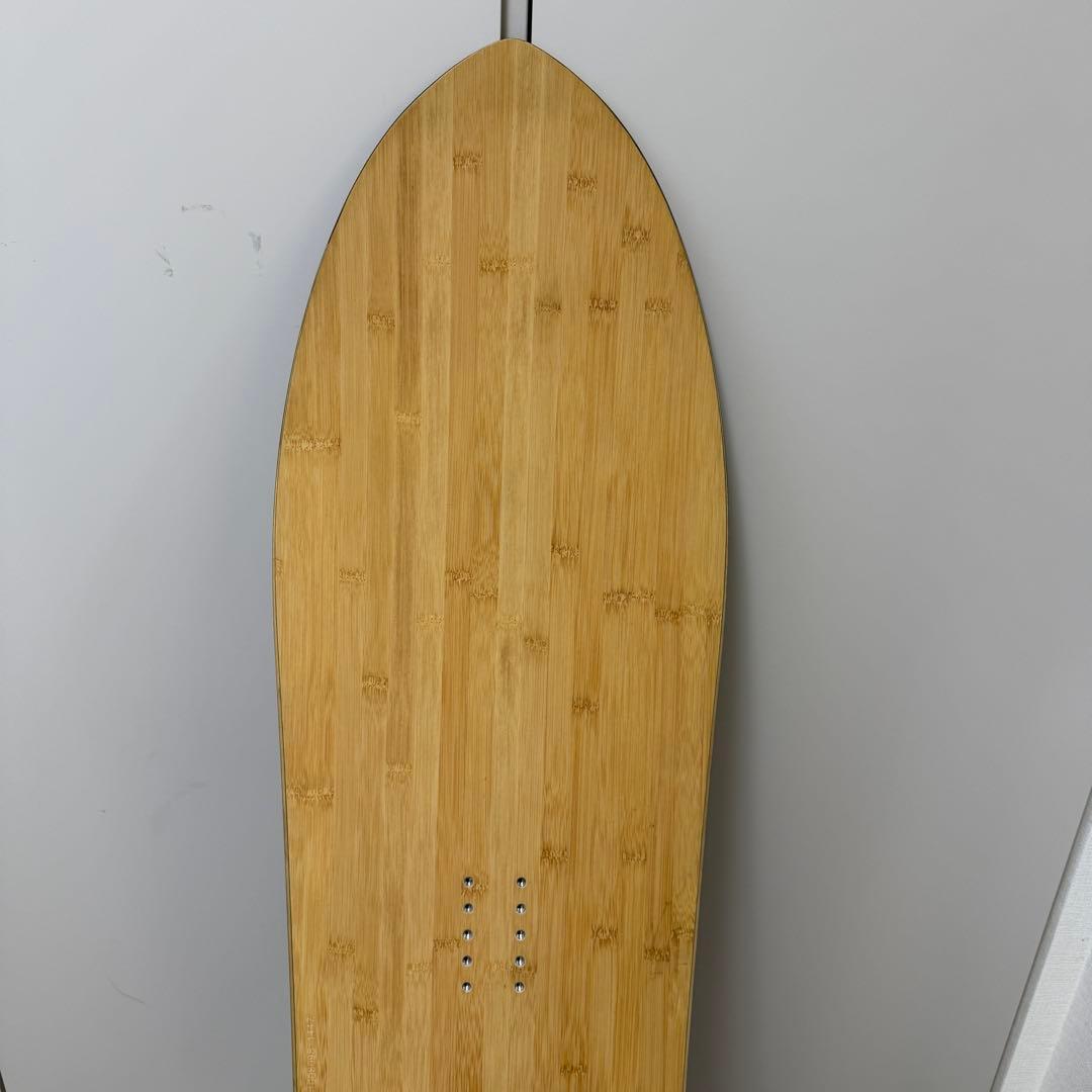 【超美品】スノーボード パウダーボード フィッシュテール 144cm 雪板