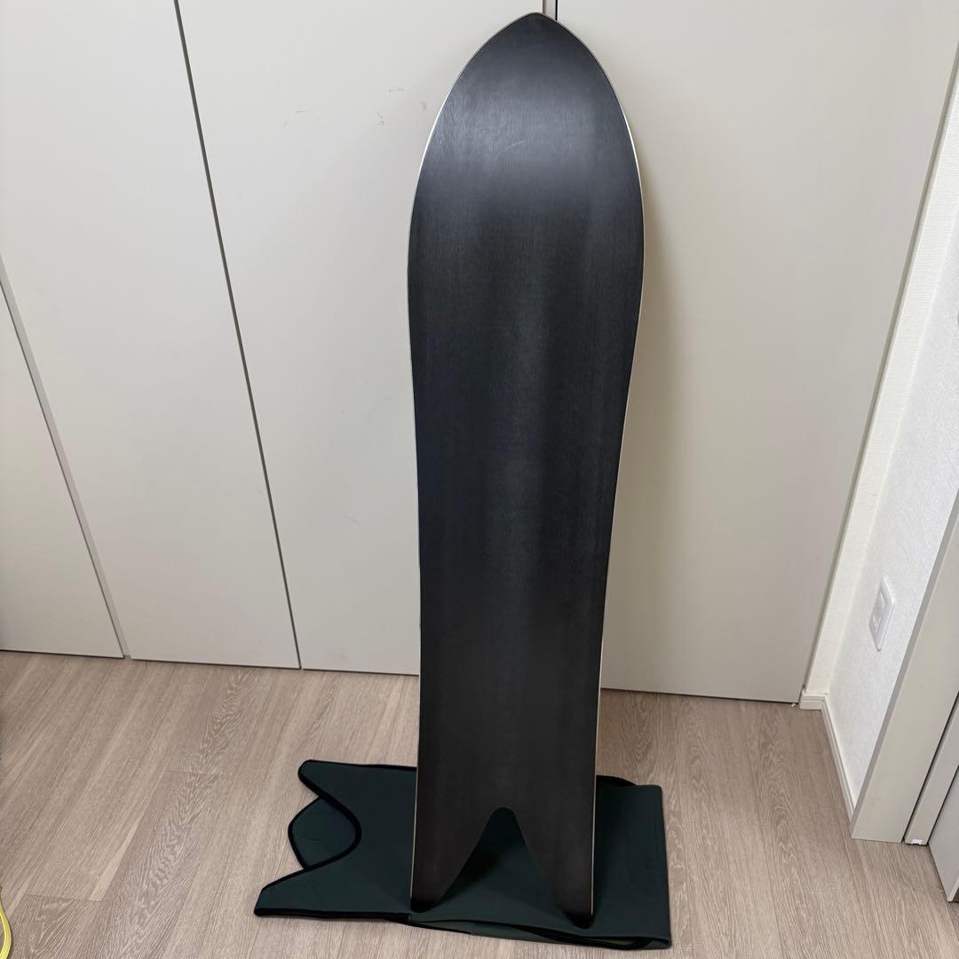 【超美品】スノーボード パウダーボード フィッシュテール 144cm 雪板