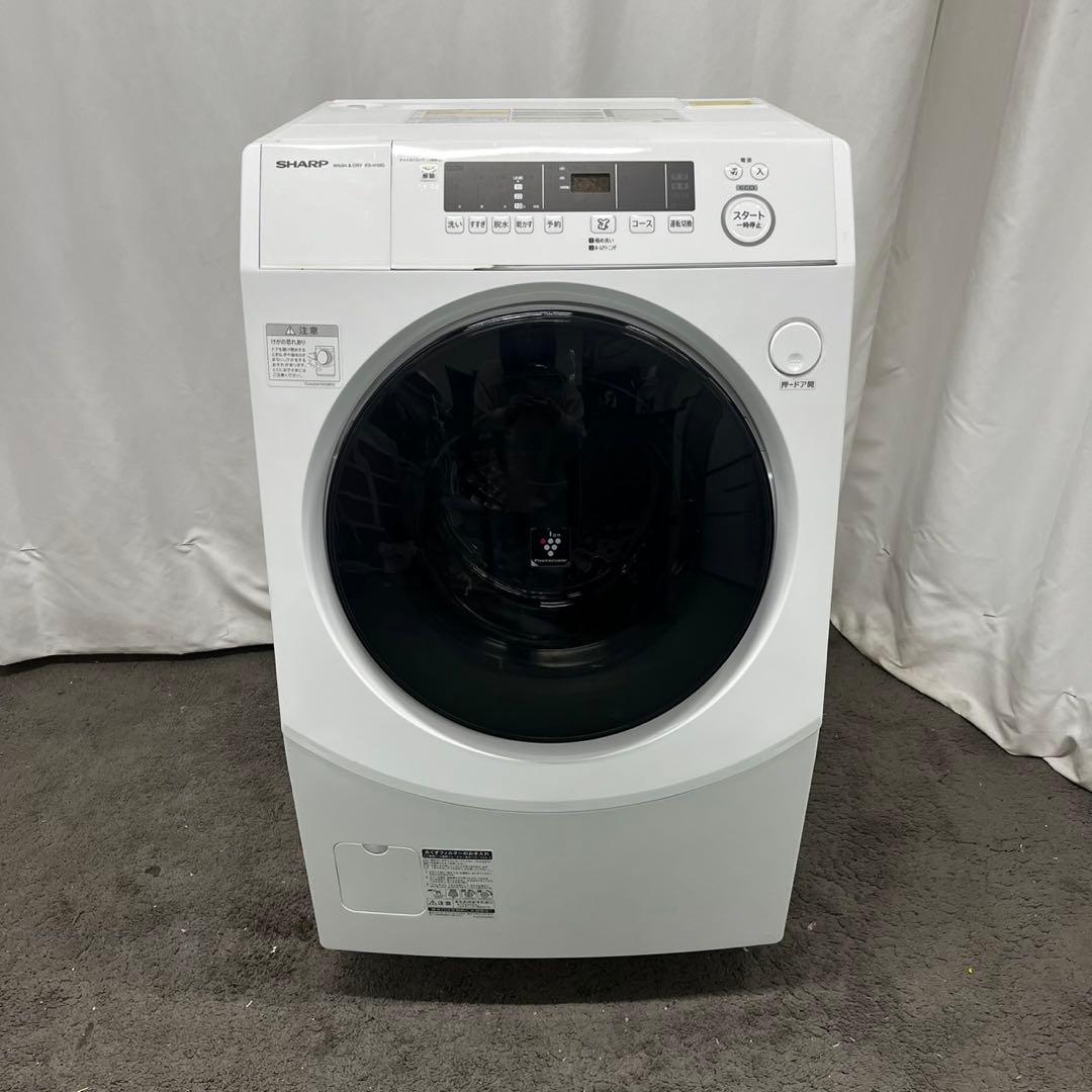 ★987　ドラム式洗濯機　22年製　シャープ　10キロ　乾燥　大容量　設置無料