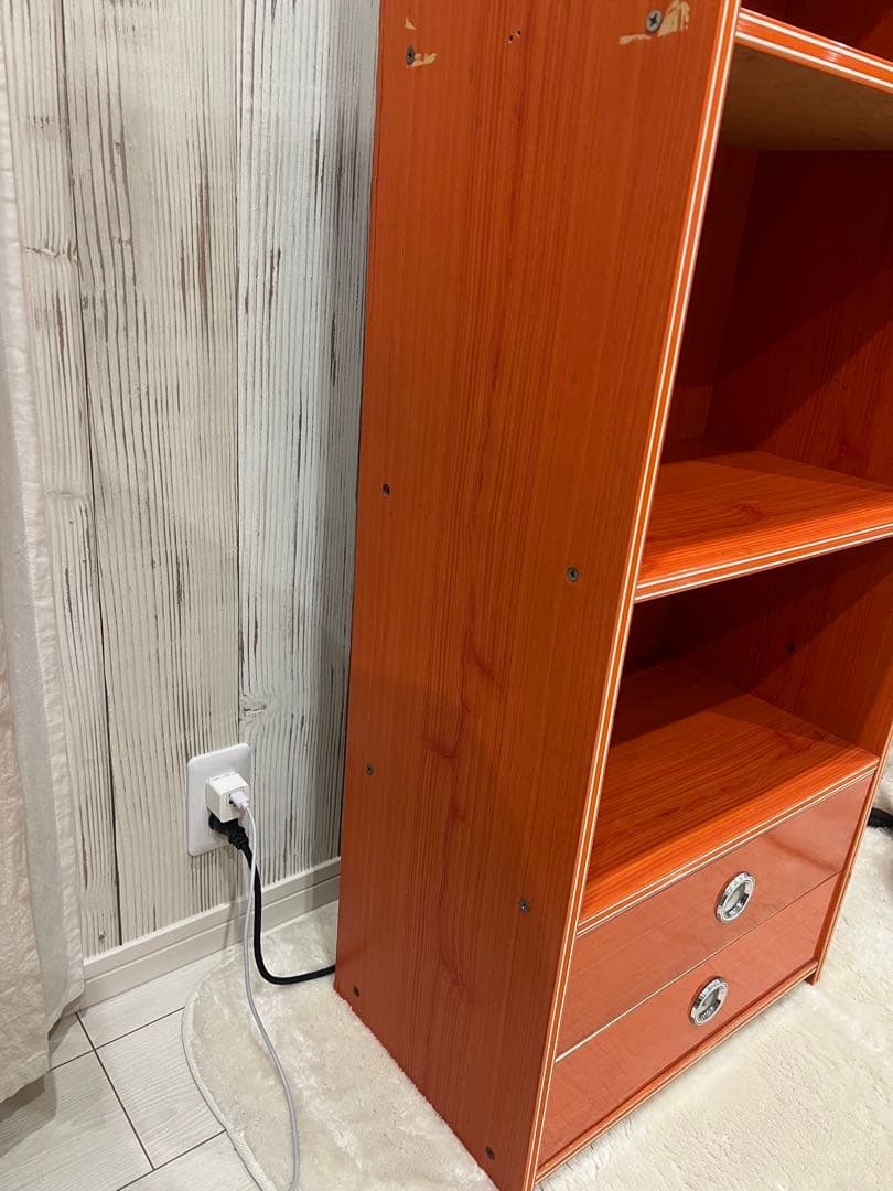 早い者勝ち☆レトロポップ 昭和レトロ ラック 3段2引き出し ヴィンテージ 収納